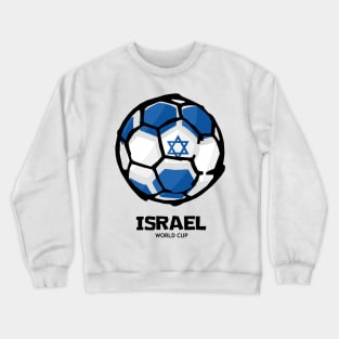 Israel Football Country Flag Crewneck Sweatshirt